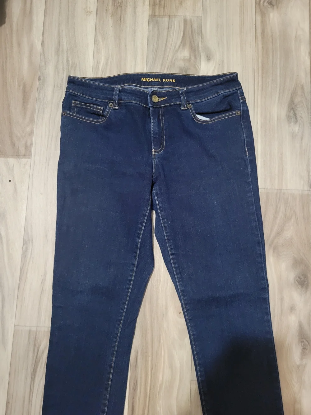 Michael Kors Women's Dark Blue Slim Jeans